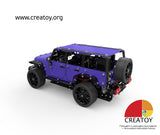 Steel construction vehicle Jeep